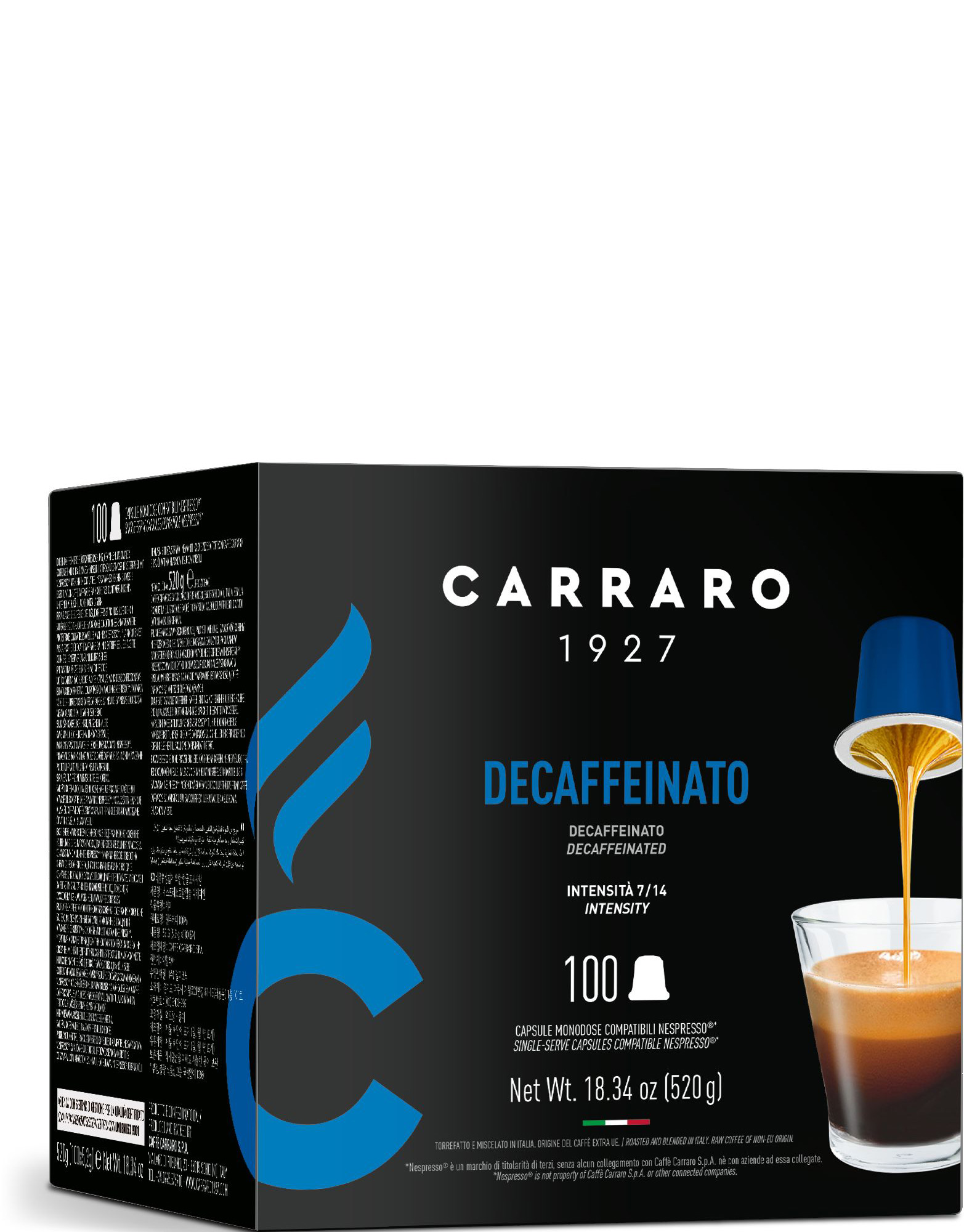Carraro_caps_nespresso_100_miscele_premium_DECAFFEINATO