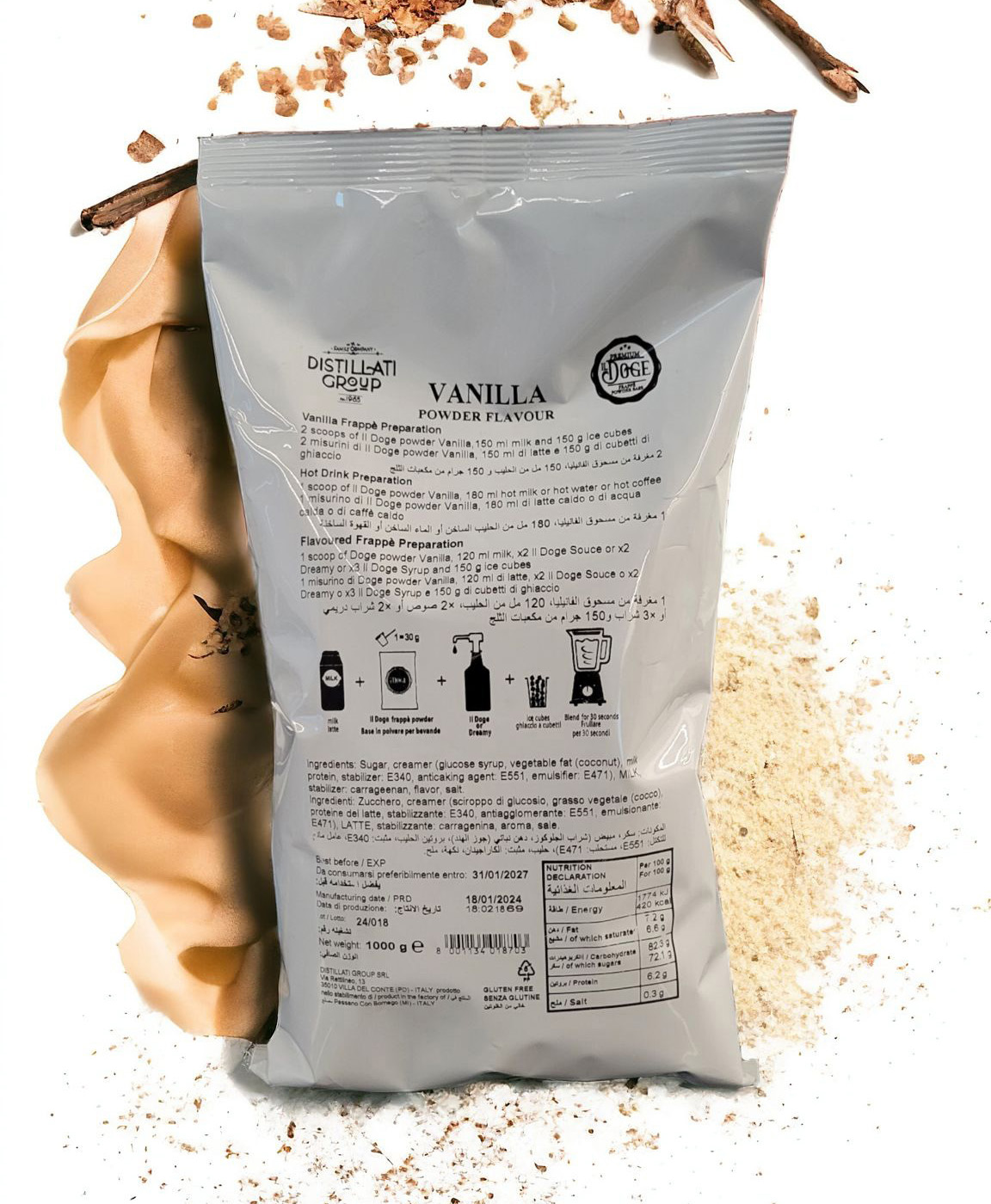 il doge powder vanilla